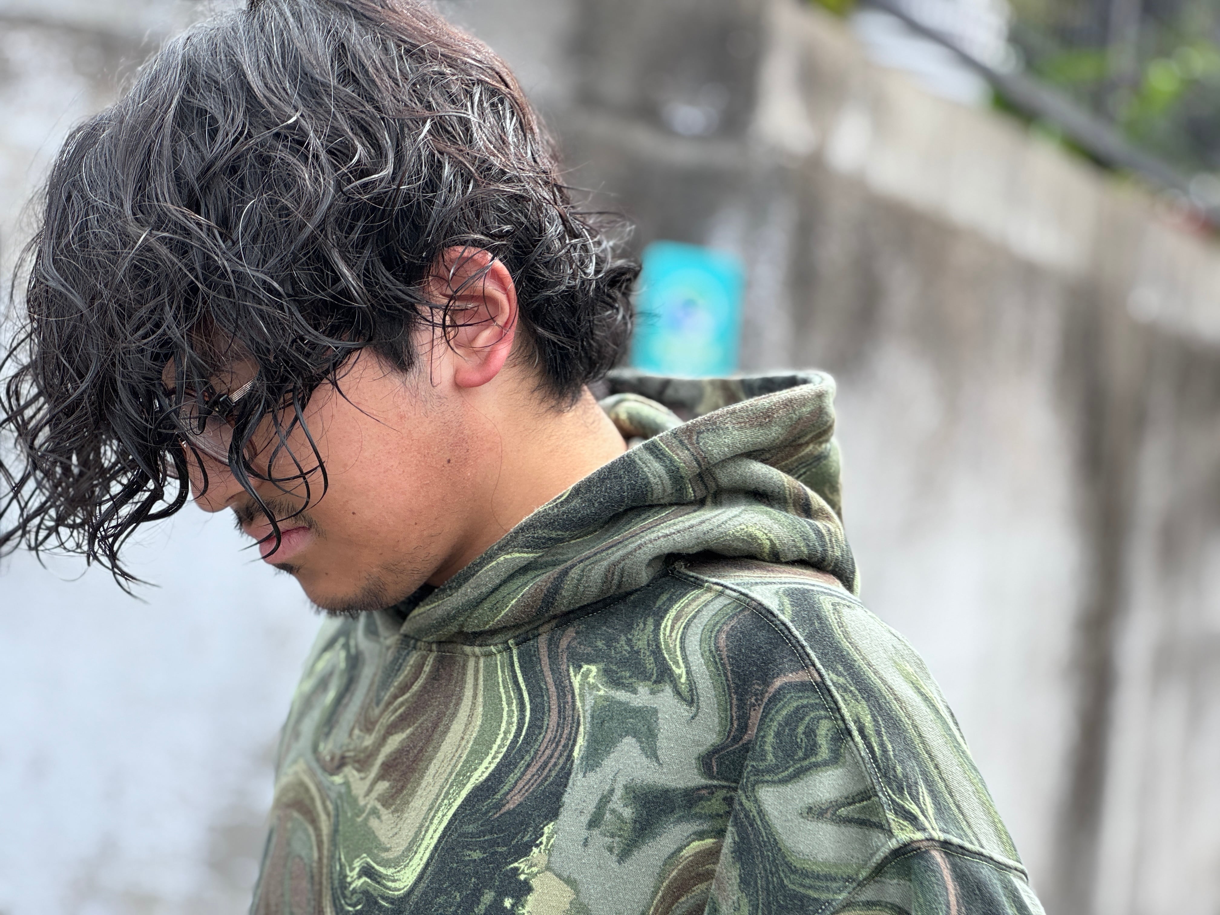 NO BOUNDARIES camouflage hooded pullover(USED) | SHHH ONLINE STORE