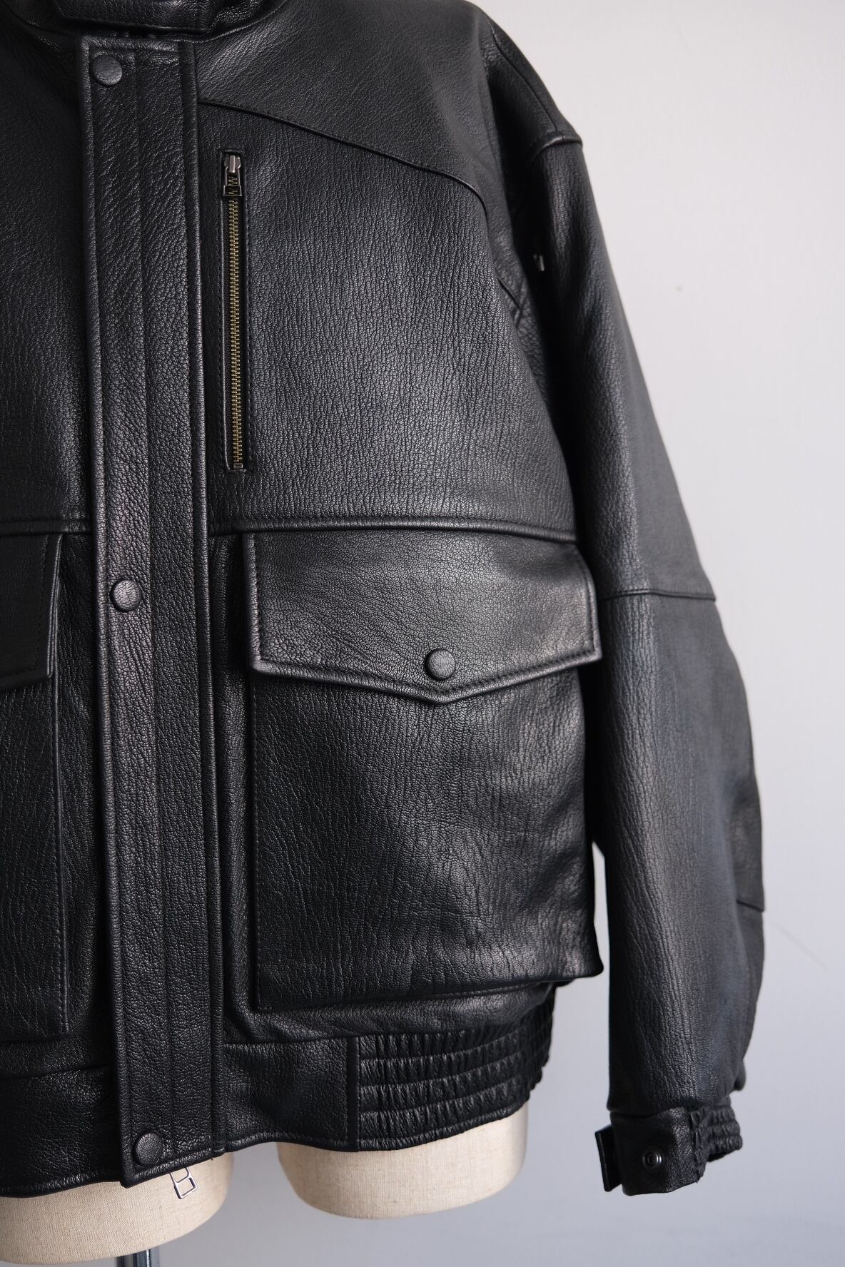 鼻セレブ　CCU BOMBER JACKET 牛革 CCU”BOMBER JACKET” | Lapel online store