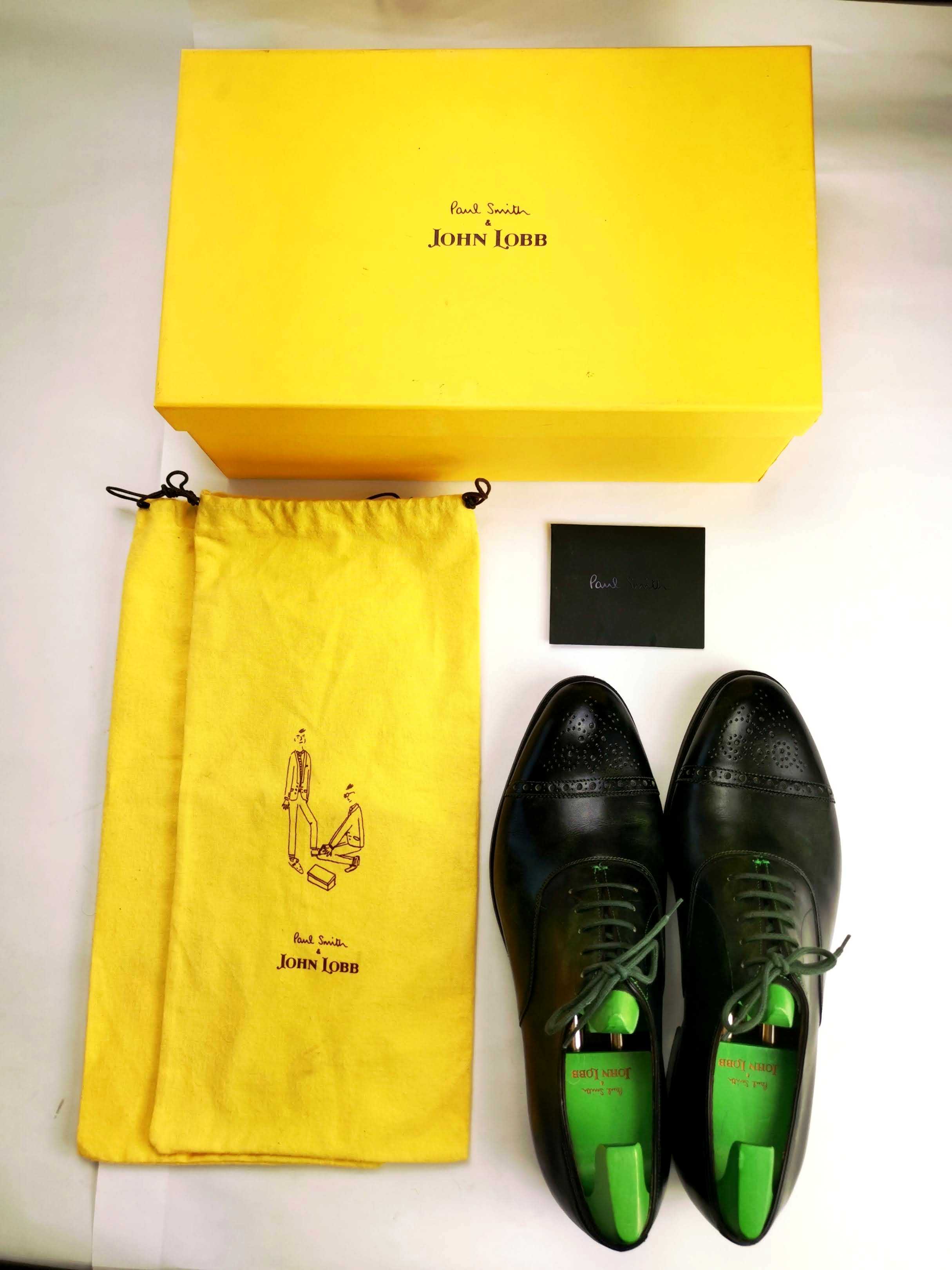 ☆超レア☆ ジョンロブ×ポールスミス ウエストボーン ダークグリーン