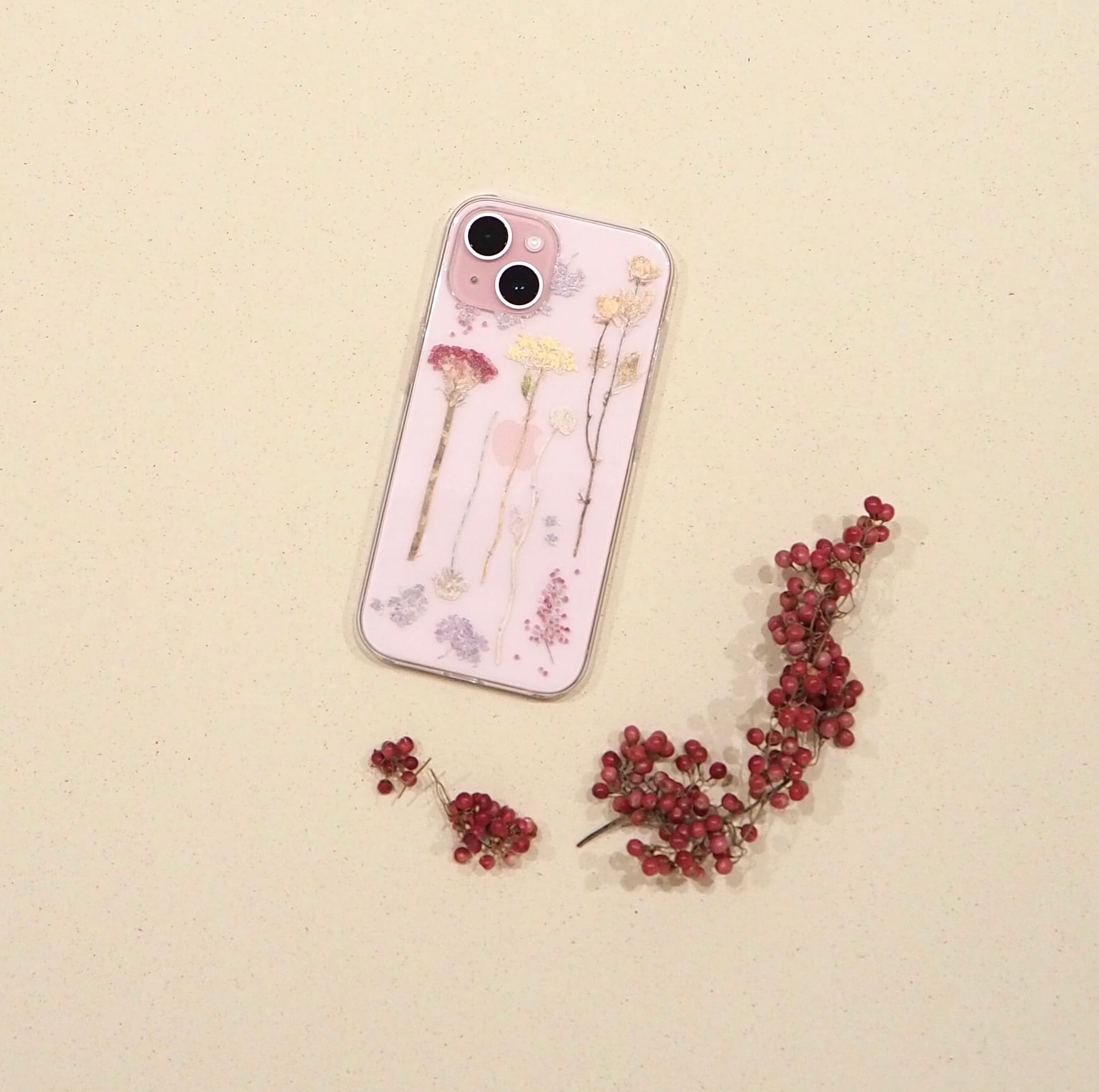 clear iPhone case《あまい眠り》