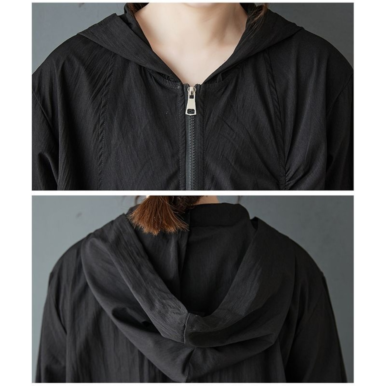 シャーリングディテール ウインドブレーカー 60002