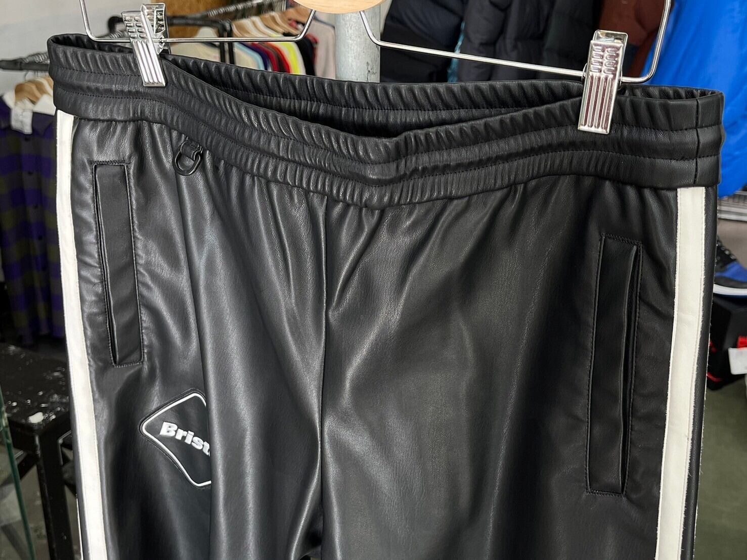 FCRB SYNTHETIC LEATHER PANT BLACK XL FCRB-230001 66600 | BRAND 