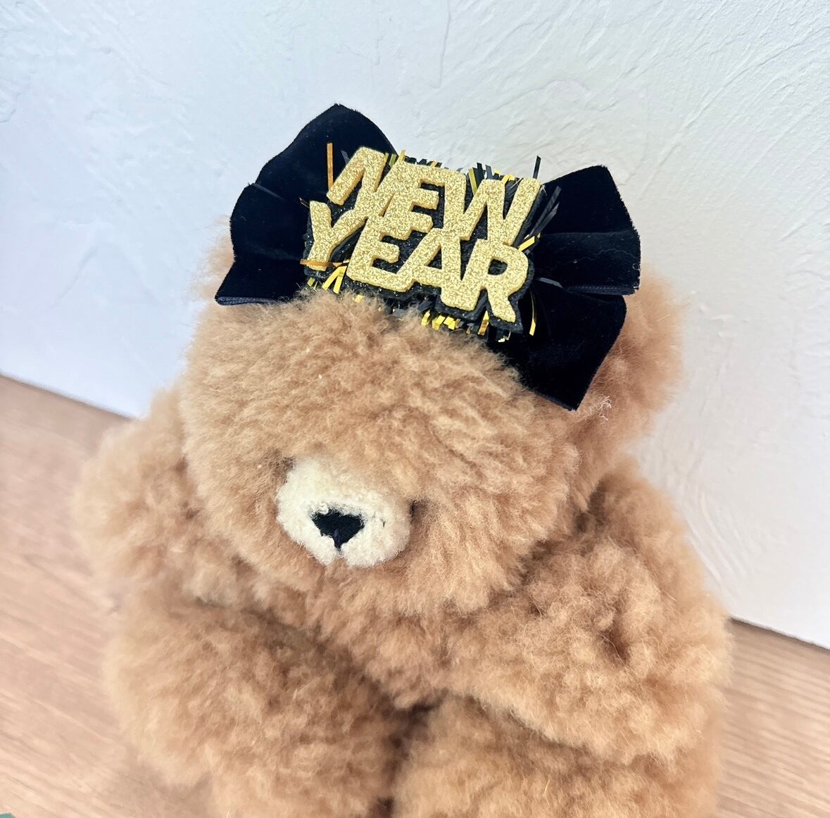 NEW YEARおネックリボンorヘアバンドリボン(後ろ支え付き)