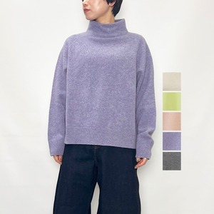 EMMACULATE エマキュレート ボトルネック プルオーバー 2254K8-0143 2025秋冬新作 [送料無料]