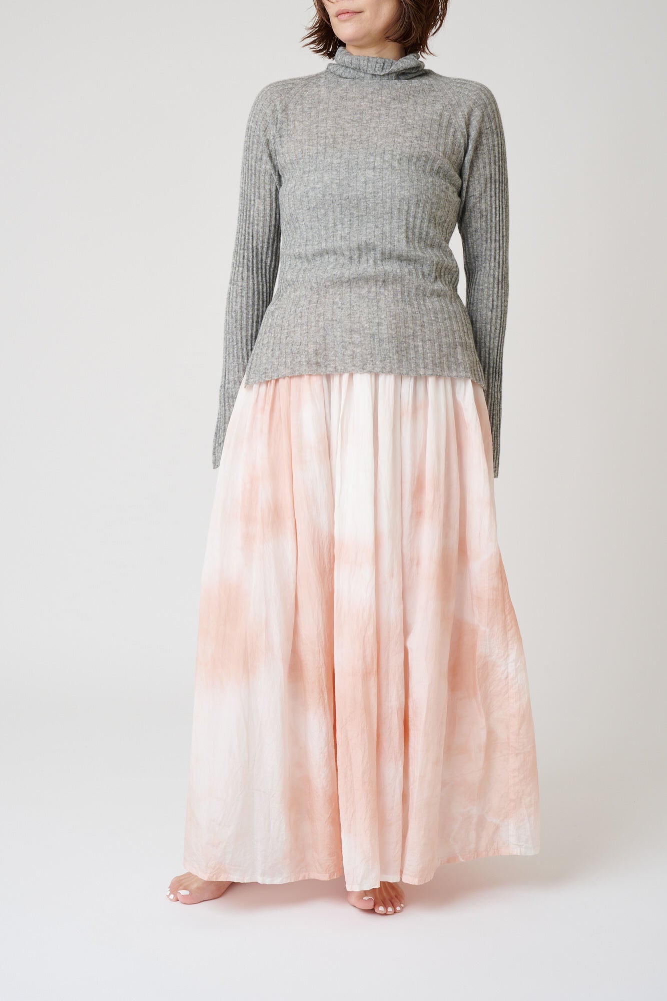 確認用 GETEMONTS お目にかかり 色即是空 空即是色 シルクスカート 