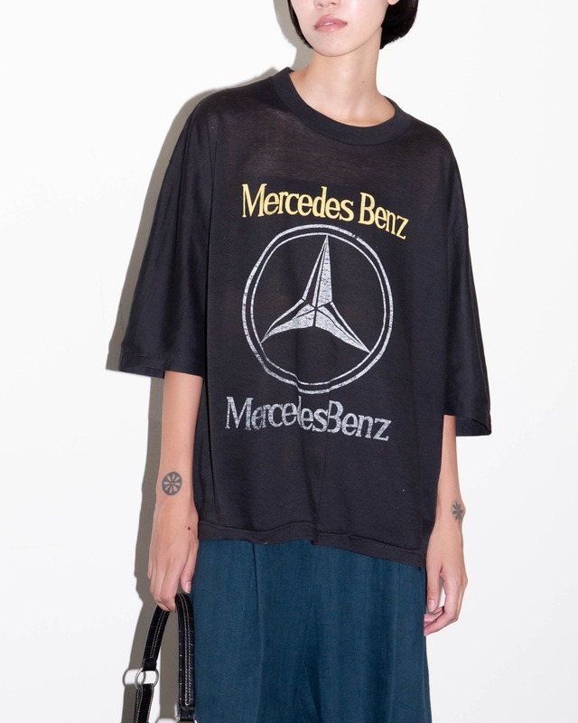 1990s "Mercedes Benz" emblem T-shirt