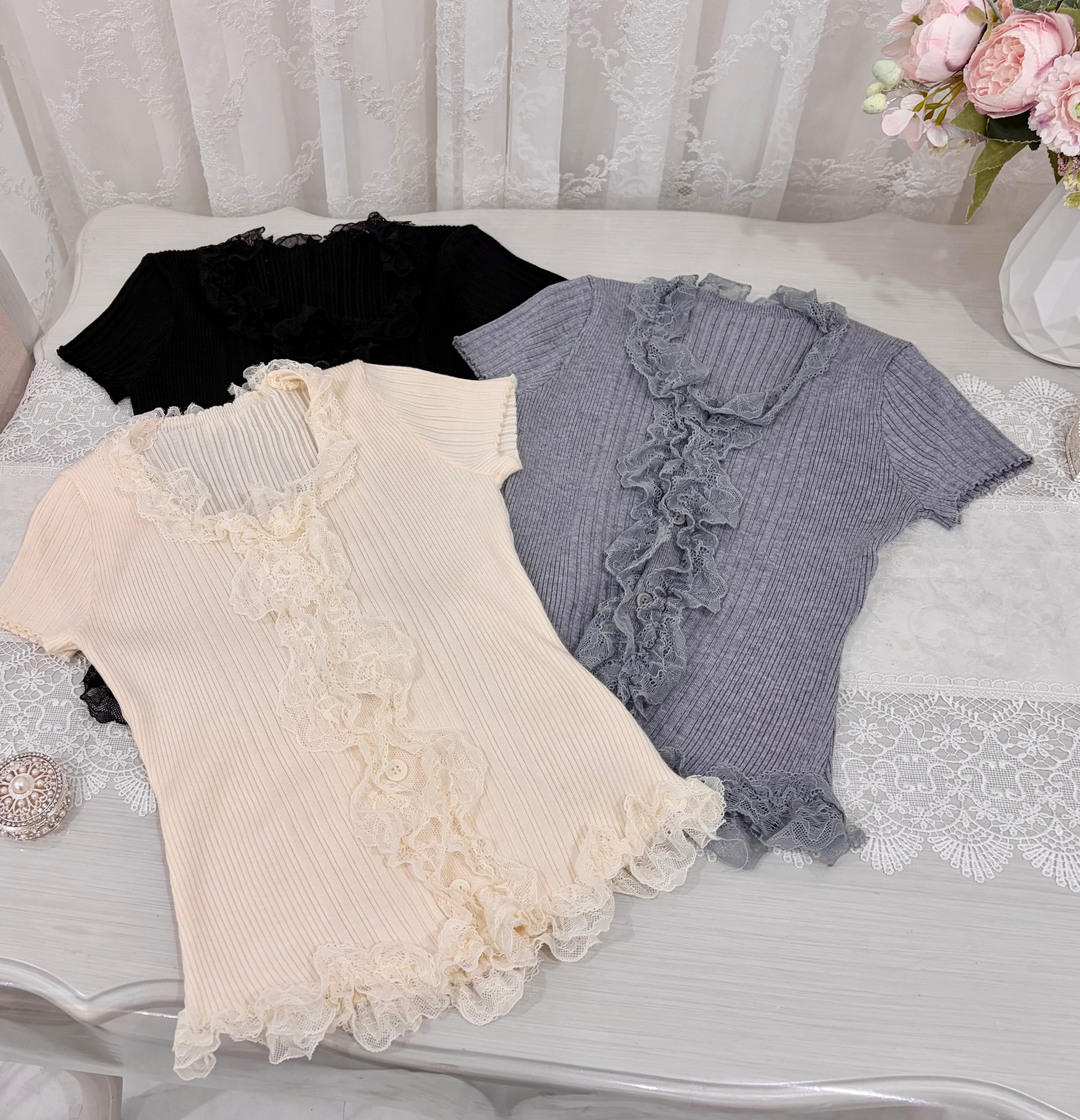 sugar frill tops