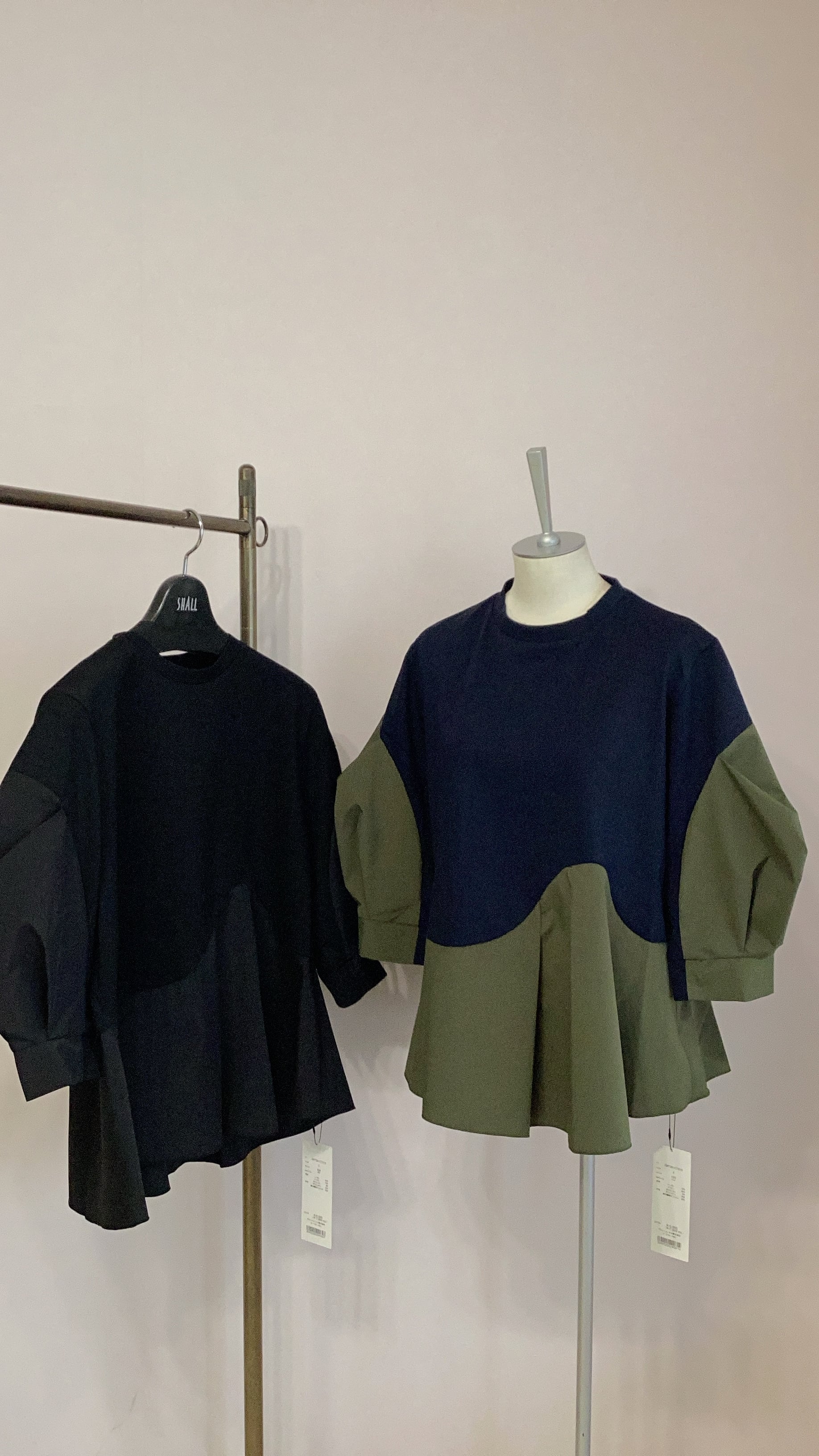 MARECHAL TERRE カーブデザインAライントップス ZMT261CT015 ネイビー ブラック Mサイズ 9号 マルシャルテル