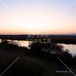 釧路湿原に沈む夕日2 【F_52】　Sunset over Kushiro Marsh 2
