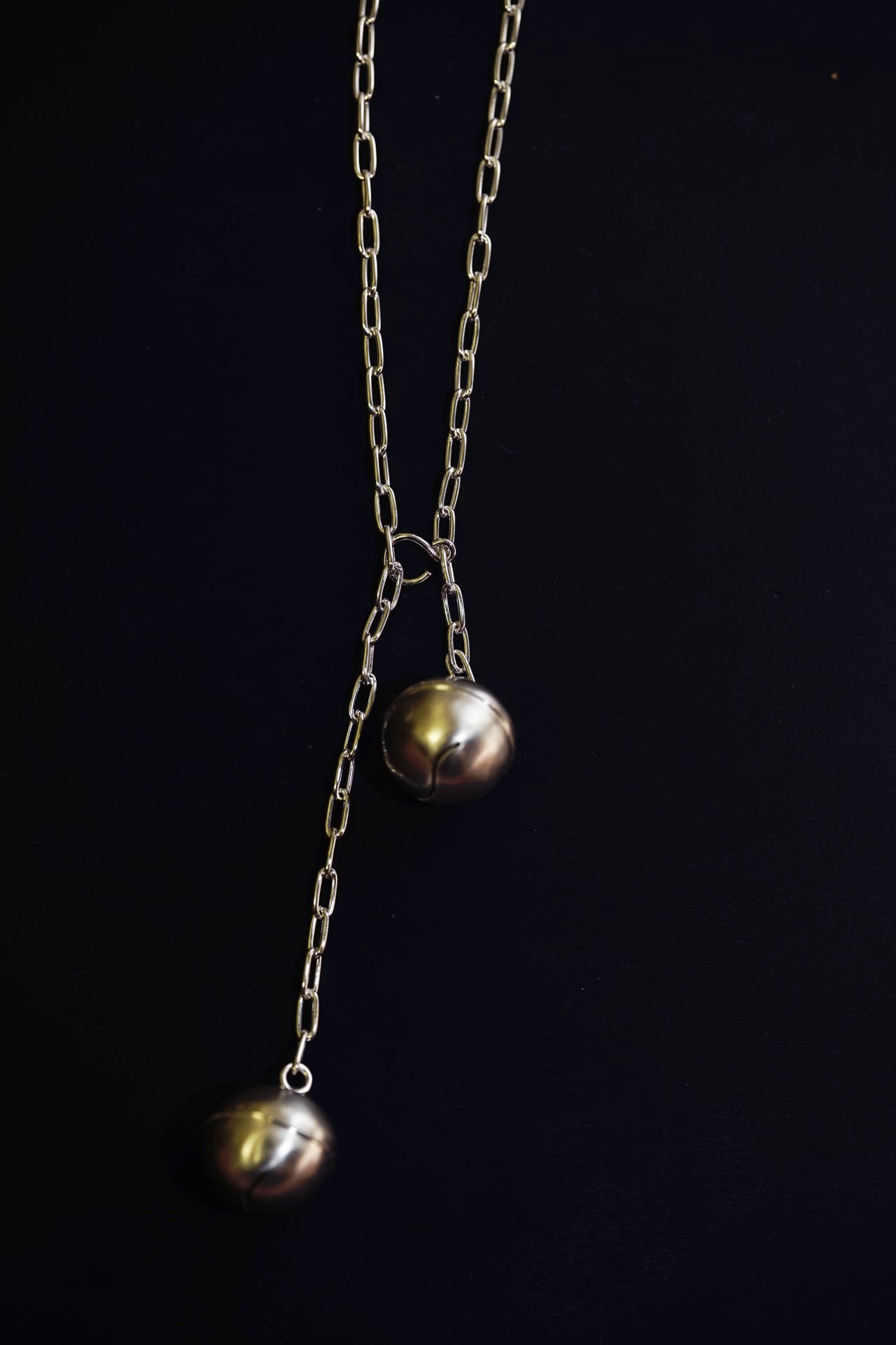 8uede スウェード DOUBLE RING NECKLACE 8uede スウェード DOUBLE RING NECKLACE 8UEDE | JUQUI Online