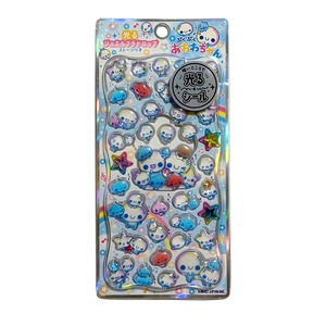 あわわちゃん　光るプチドロップステッカー