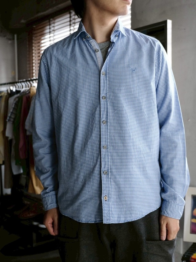 Used check shirt