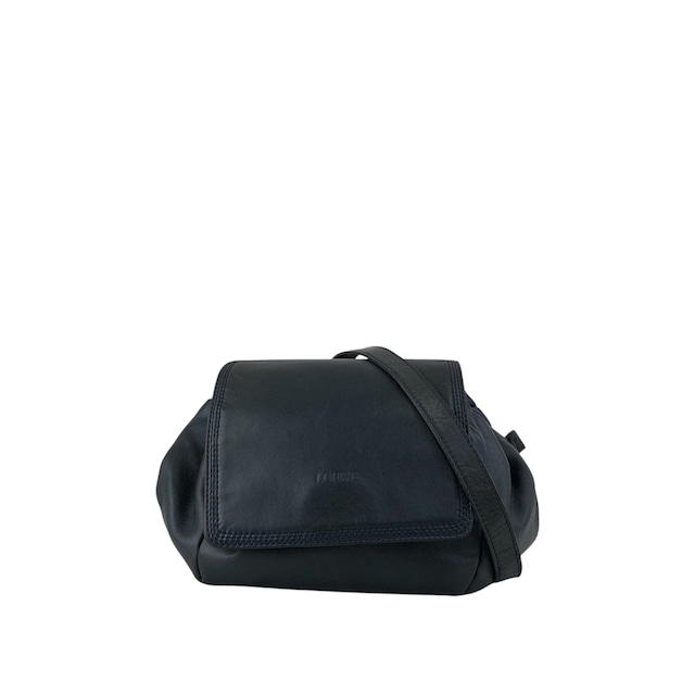 LOEWE ロエベ ショルダーバッグ ネイビー ロゴ ナッパレザー vintage ヴィンテージ オールド k4pn8w