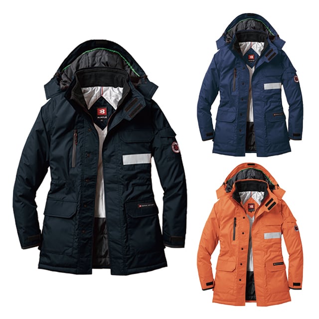 BURTLE 防寒コート（大型フード付）7211 | ユニフォームショップ にしみ