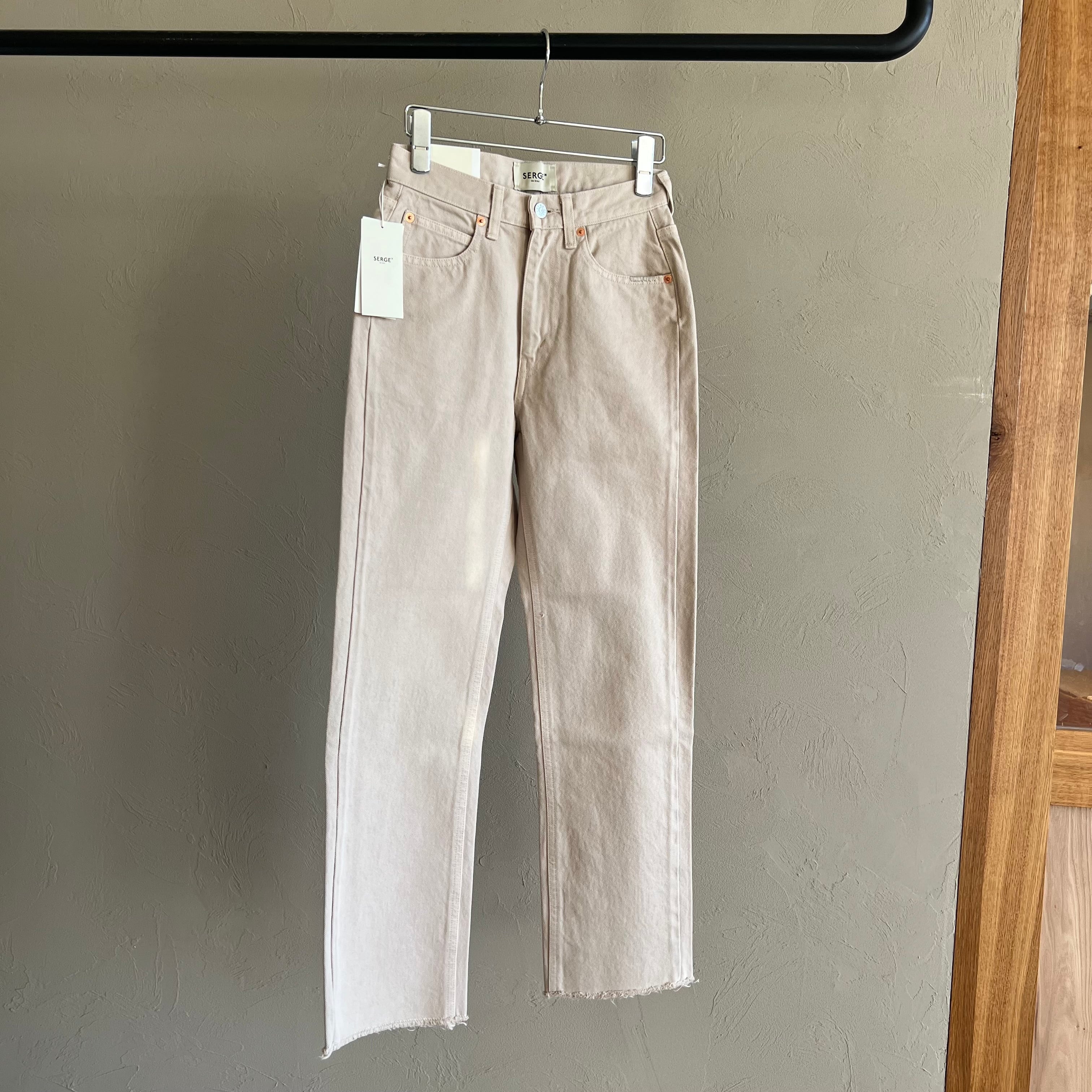 【 SERGE de bleu 】UNION / GREIGE /23サイズ