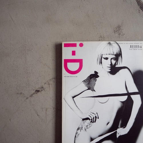 "i-D no.258" used Magazine book
