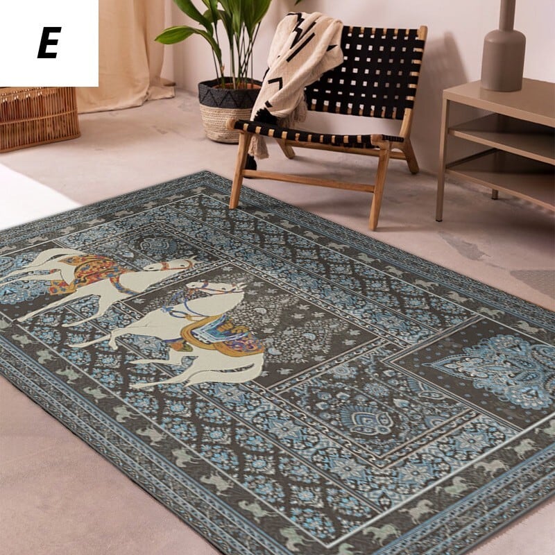 カーペット 宮廷風 デザイン 中東風 200cm × 100cm 160cm × 120cm