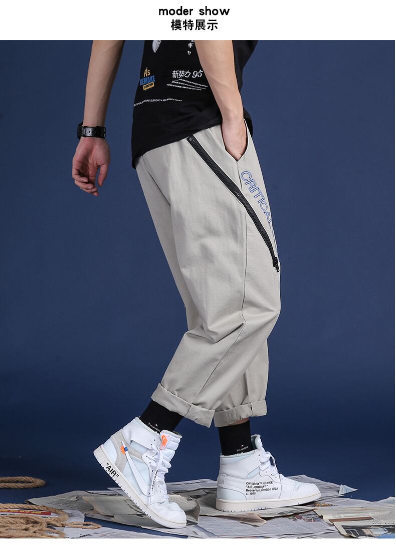 全2色 カーゴパンツ マルチポケット カジュアル ストリート