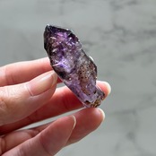 エレスチャルアメジスト1*セイクリッドセブン原石*天然石インテリア*置き物