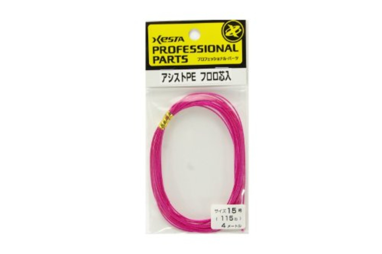ゼスタ(XESTA) アシストPE フロロ芯入15号(115Lb)*4m