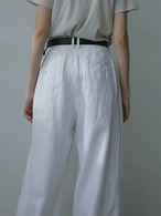 ETRE TOKYO ドロストヘムリネンワイドパンツ