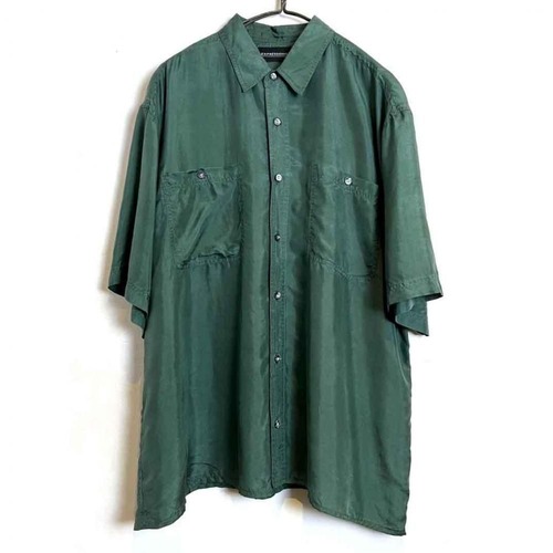 【EXPRESSIONS】Vintage S/S Silk Shirt【1990s-】