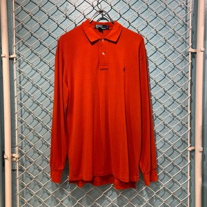 Polo Ralph Lauren - L/S Polo shirt 　ORANGE