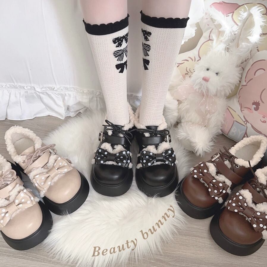 ドットリボン♡パンプス 800円 ドットリボン♡パンプス 800円