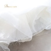 社交ダンス 衣装 クリスアン CHRISANNE イングランド製 スタンダードドレス ワンピース ドレス ホワイト系 ゴールド系 白 金 デモ 競技 ダンス パーティ 発表会 レース フロート レディース ゴージャス 大人かわいい エレガント