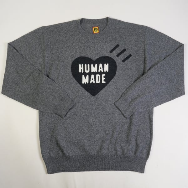サイズM HUMAN MADE HEART L/S KNIT SWEATER