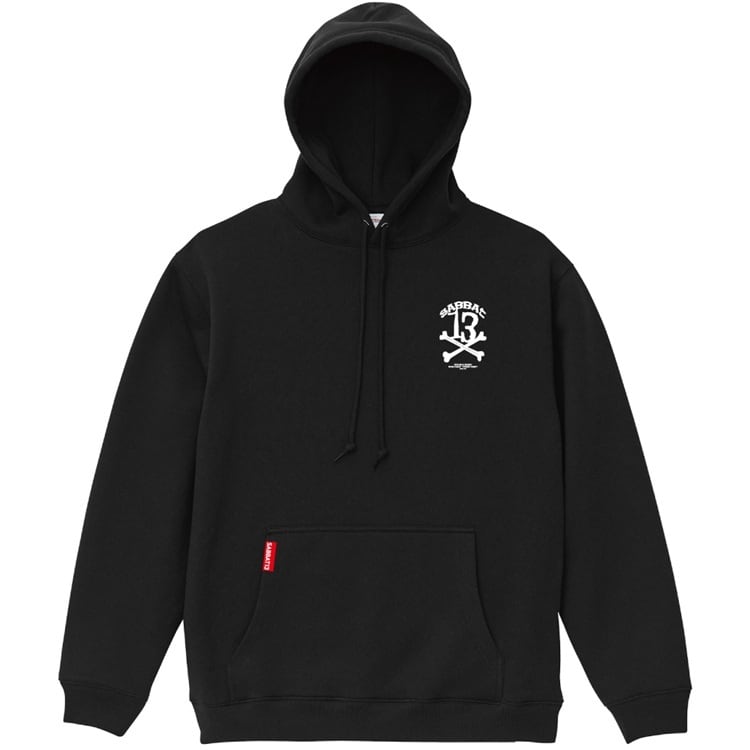 予約品】SABBAT13 サバトサーティーン サバト13「13X-BONE HOODIE」裏