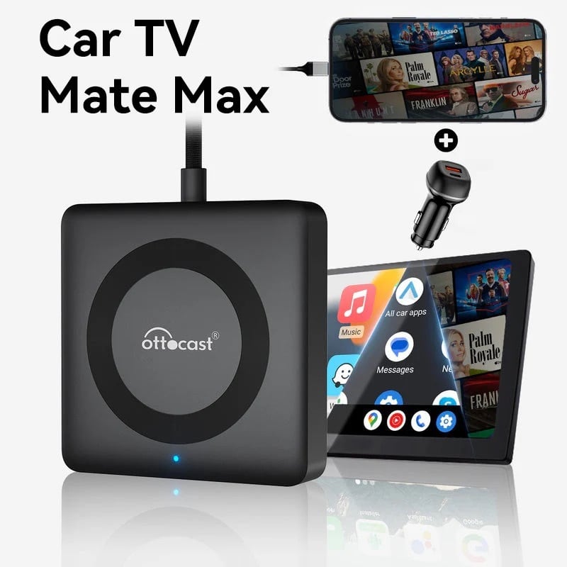 2 IN 1 Car TV Mate HDMI マルチメディアアダプター Amazon.com: 2 in 1 Car TV Mate Pro & Wireless CarPlay Adapter for