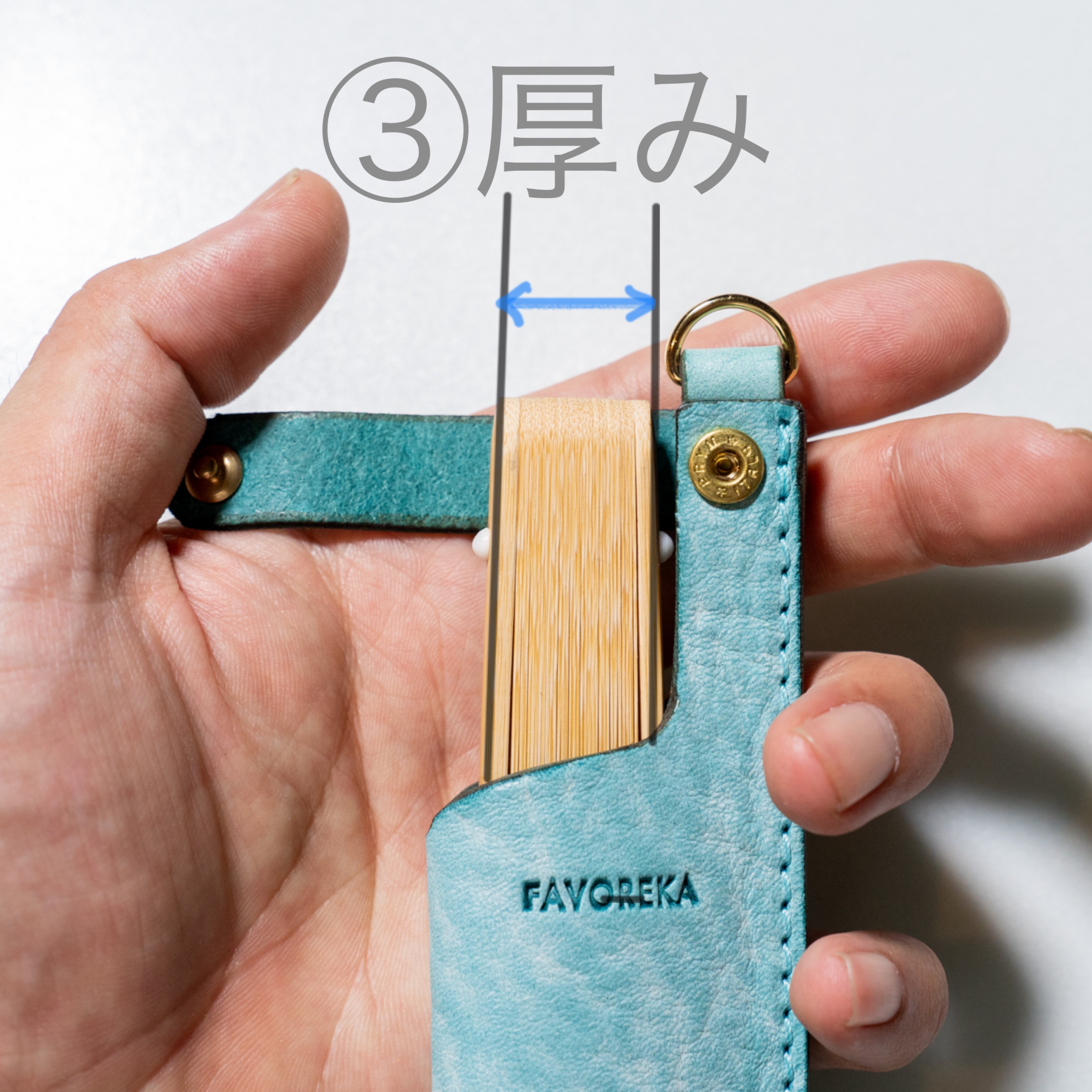 Vallan サーシャドッキングファーミディアムコート　ダークブラウン新田さちか オーダー 扇子ケース