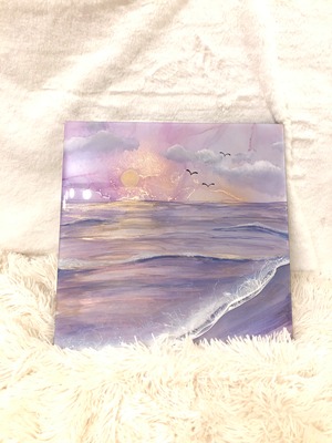 【アートパネル】サンセットビーチ