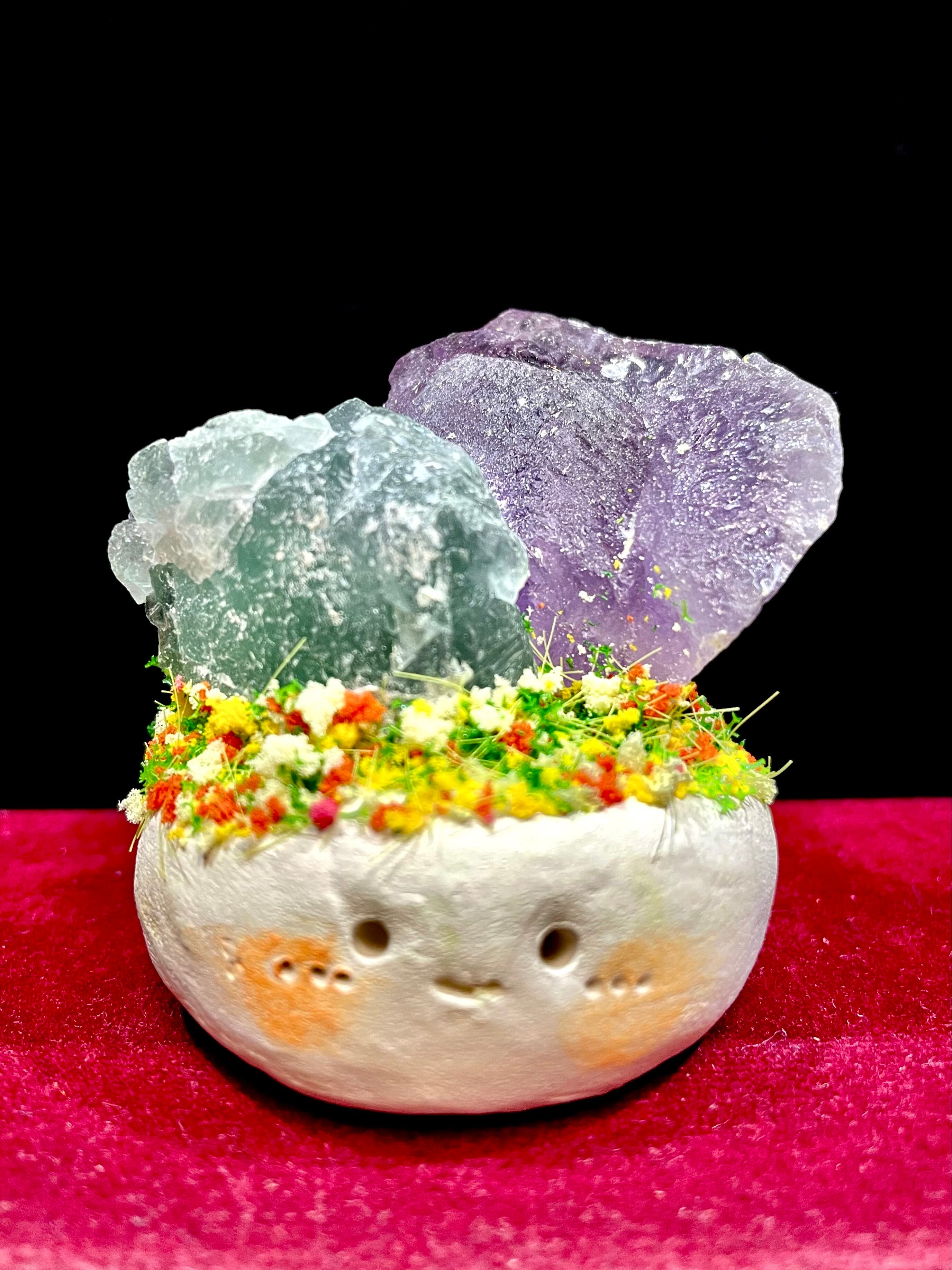 1) 「フローライト・ガーデン」ハンドメイド・アート