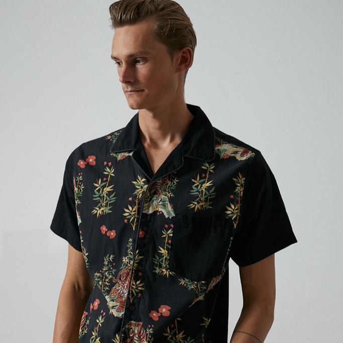 BANKS JOURNAL バンクスジャーナル JARED MELL S/S WOVEN SHIRT アロハ