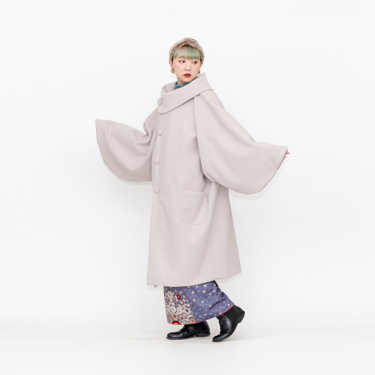 MODS COAT / Misty Greige【モッズコート】（受注商品：11月中旬出荷