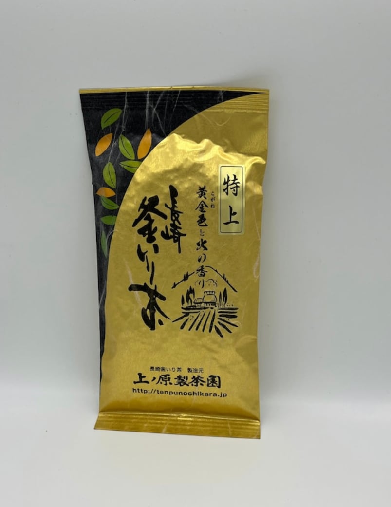 2025年産/長崎釜炒り茶 特上玉緑茶 100g入 | 上ノ原園・息福