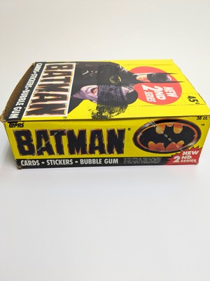 【送料無料！】VINTAGE トレーディングカード・ステッカーBOX 36個入り（1個=9CARDS＋1STICKER入り）【BATMAN  バットマン 】〚アメリカン雑貨 アメトイ〛
