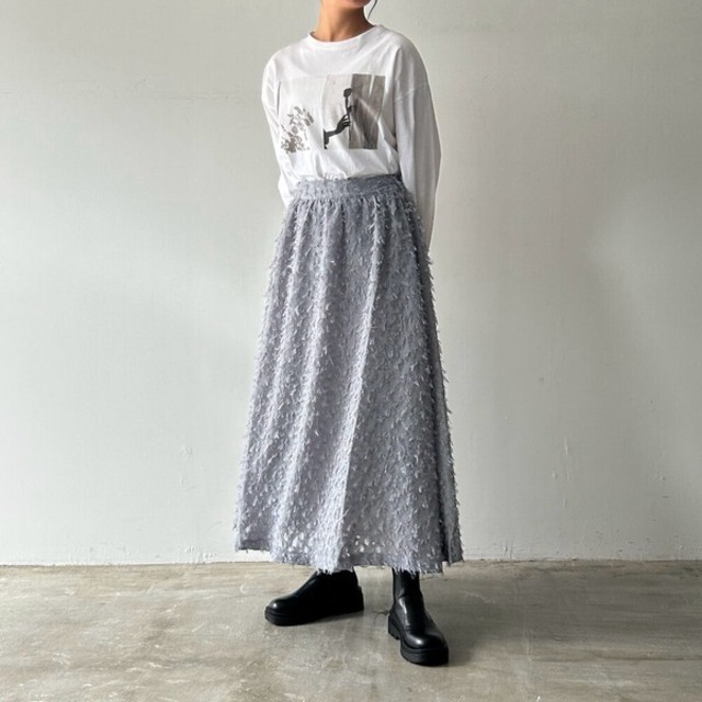 【即納】Moke moke flare skirt 【DT23092702】