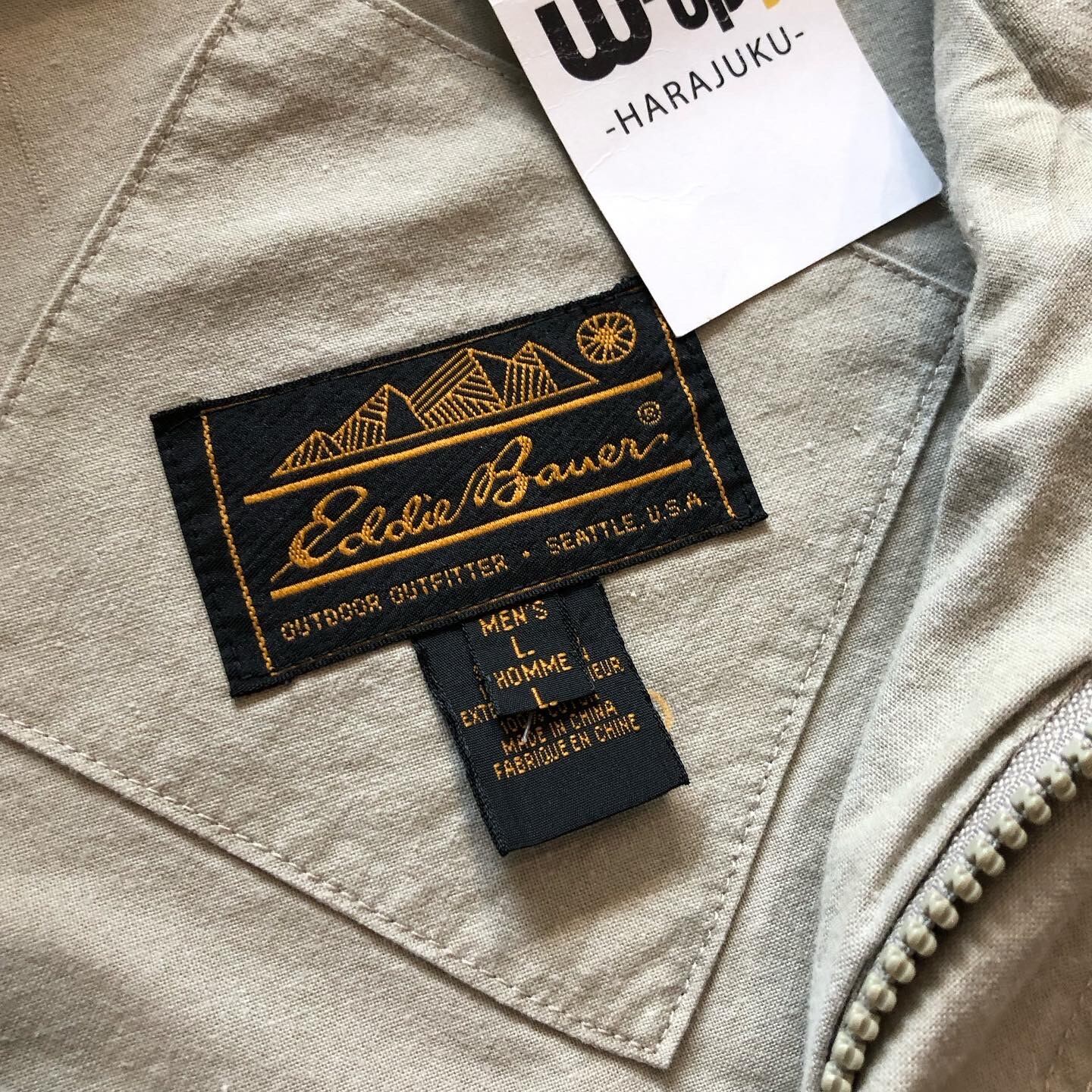 80〜90s Eddie Bauer 2way fishing design jacket【高円寺店 80〜90s Eddie Bauer 2way fishing design jacket【高円寺店