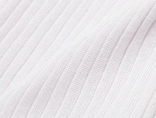 UMILE Yarn RIB PULLOVER / WHITE