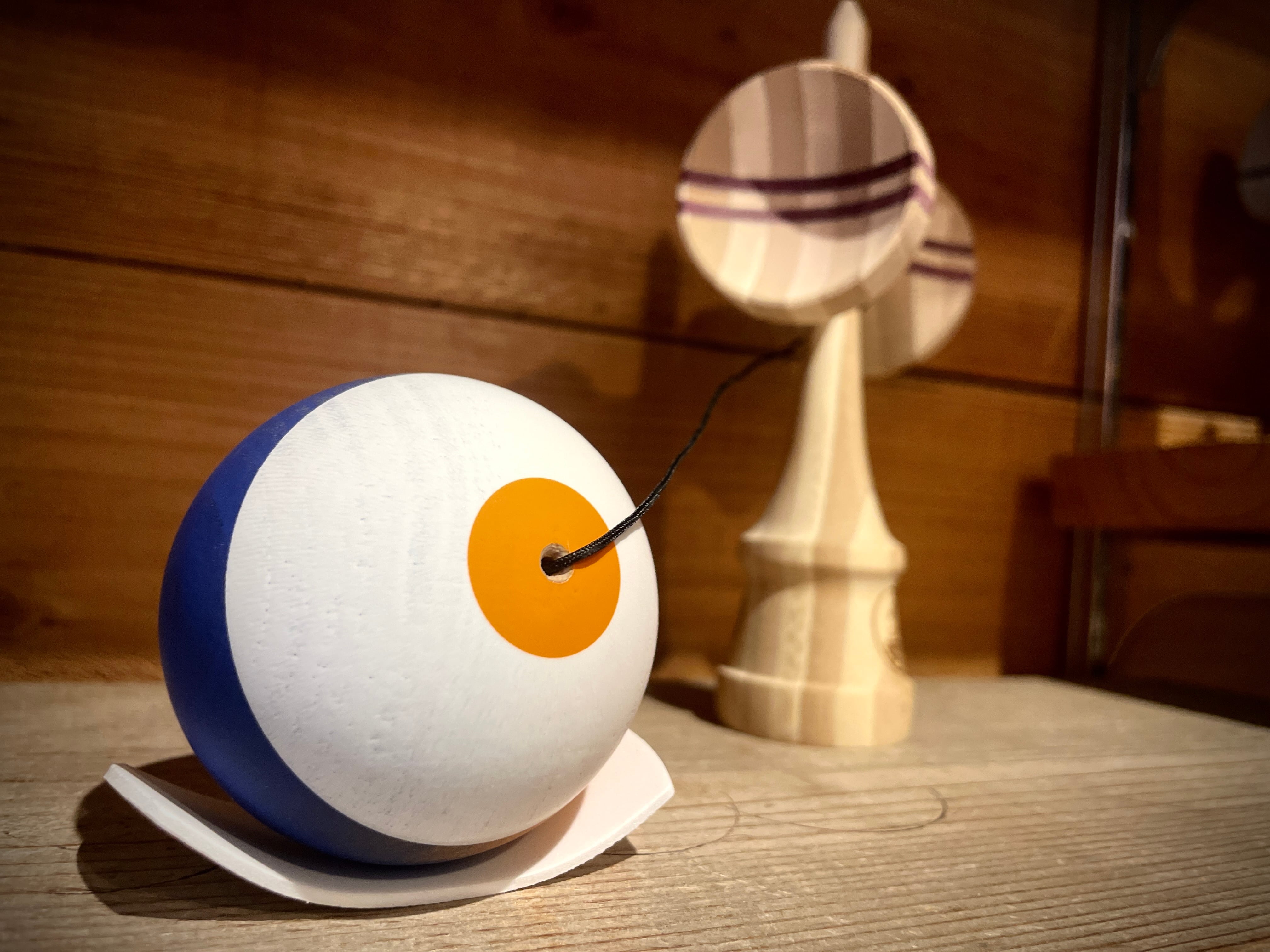 Occult X Cereal Shape kendama けん玉(パターンA) Cereal Kendama Fanta orange Ascent 2 Shape けん玉※ 巾着袋無しの