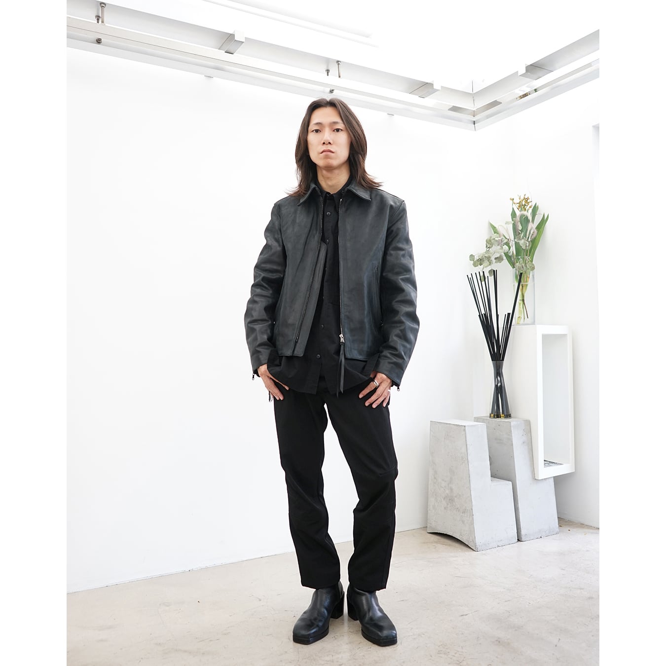 The Viridi-anne] (ザヴィリディアン) VI-3889-06 OIL HORSE LETHER