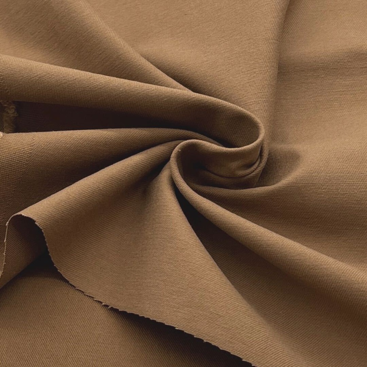 ★TB955◆2m◆綿100%ツイル生地◆ブラウン