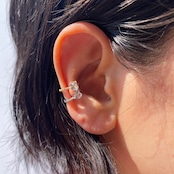 ハートカットイヤーカフ( ゴールド / シルバー)