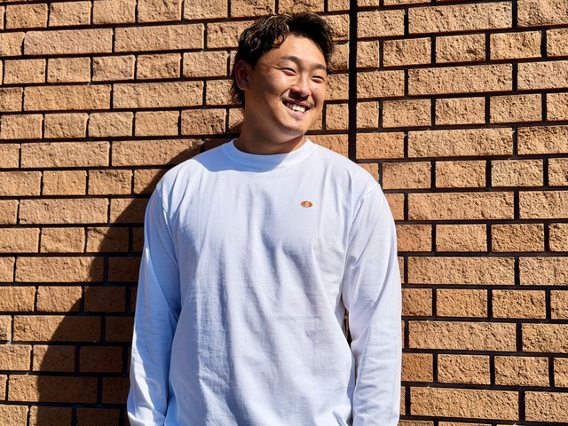 ScrumTime patch ロングTシャツ　チャコール