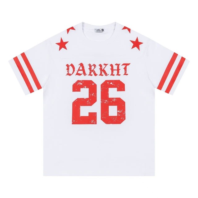 ナンバリングカレッジグラフィックラインTシャツ 2col R02425