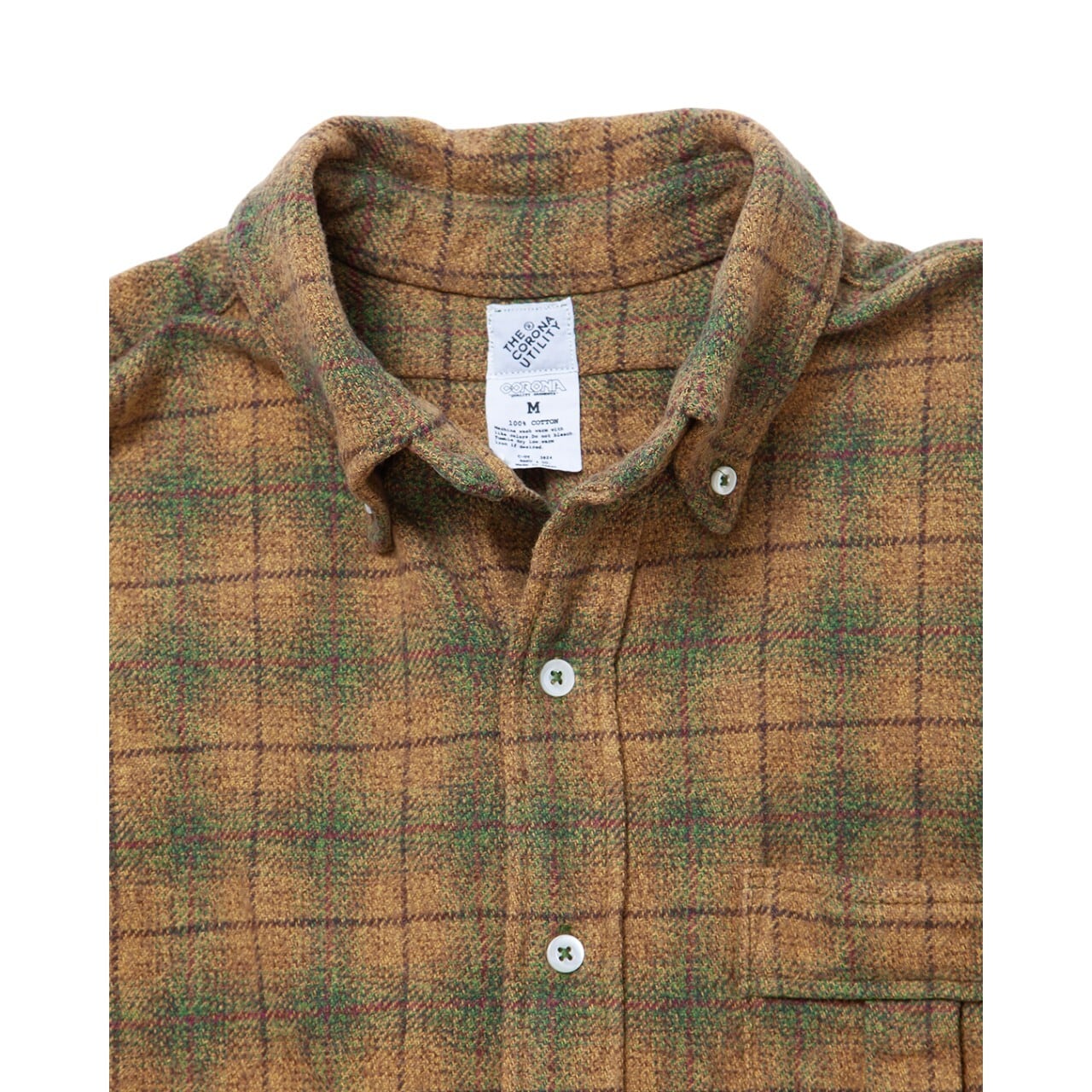 THE CORONA UTILITY / W.C.W SHIRT PULLOVER Tweedy Cotton Multi
