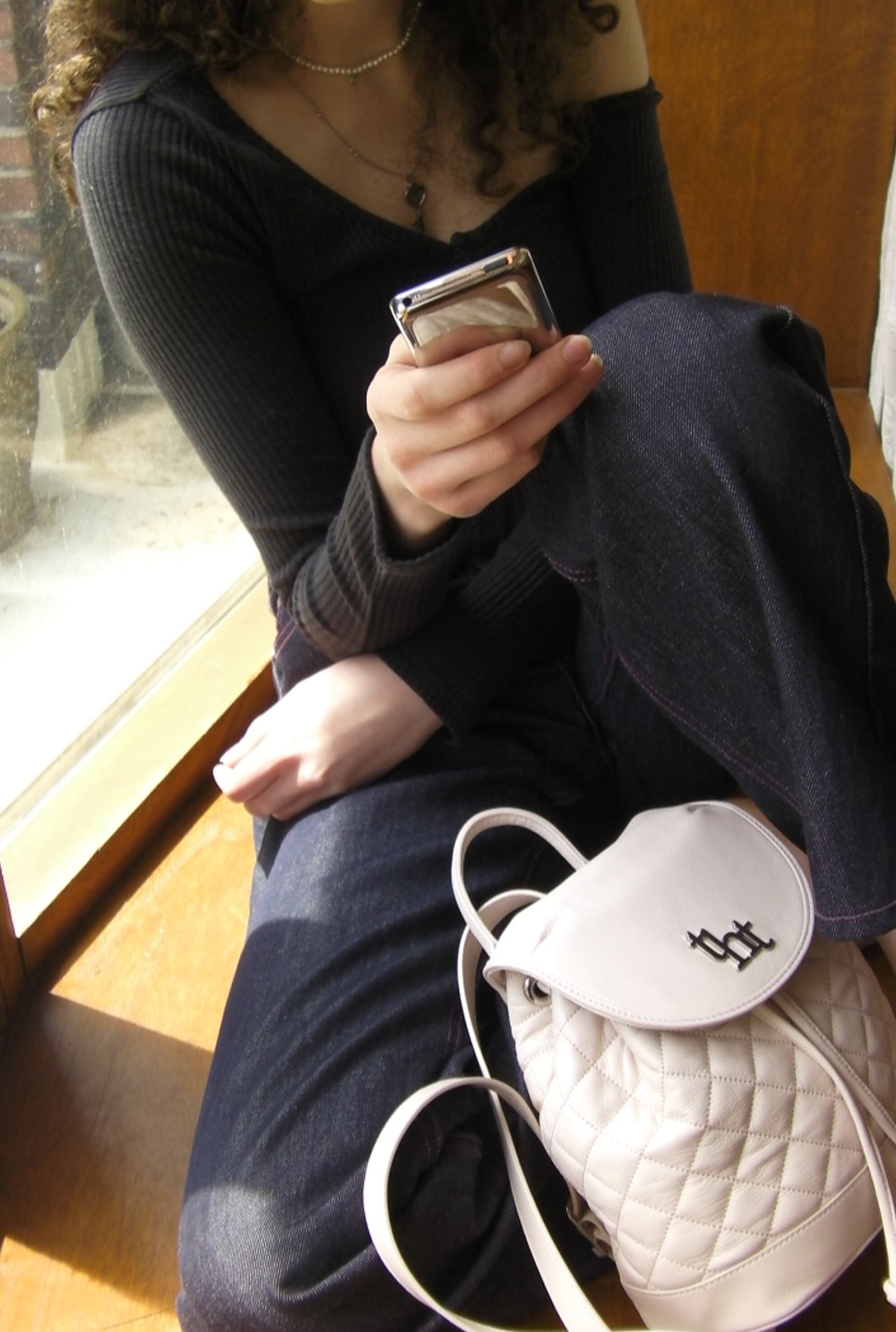 threetimes] Acorn quilted backpack pink 正規品 韓国ブランド 韓国 
